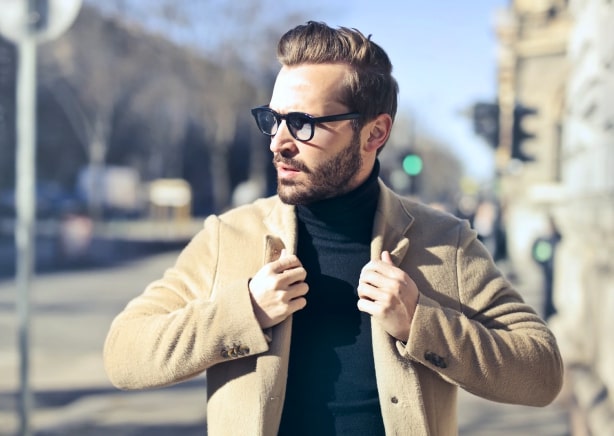 silver-framed trendy sunglasses!