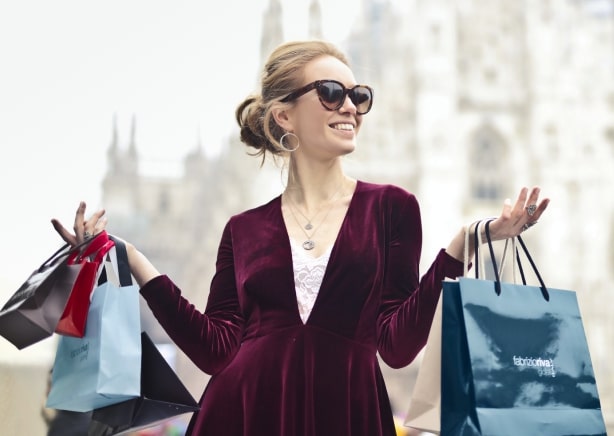 silver-framed trendy sunglasses!